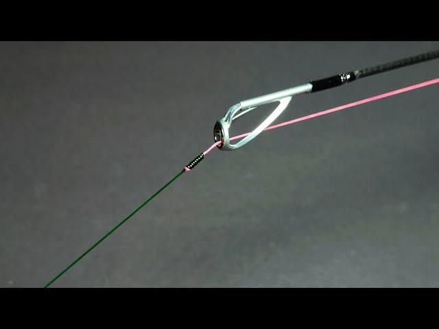 Strong Smooth Fishing Knot for Braid to Mono or Fluorocarbon |  Line Guide Friendly