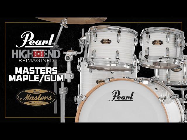 Pearl Drums • MASTERS MAPLE GUM Performance