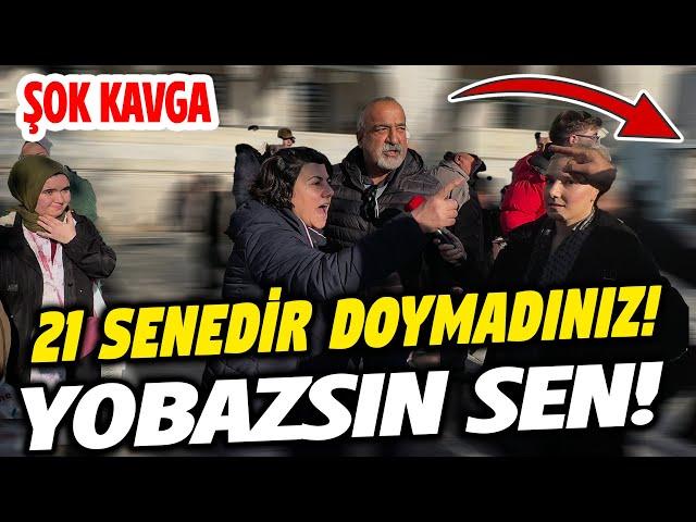 Yobazsın Sen! Siz Faşiştsiniz Dedi. Olaylar Çıktı...  Son Dakika Haberleri -Halk Tv Canlı