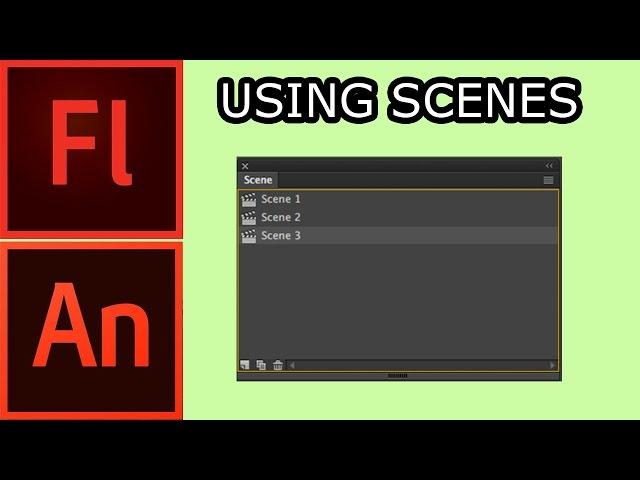 Using Scenes in Adobe Animate/Flash CC