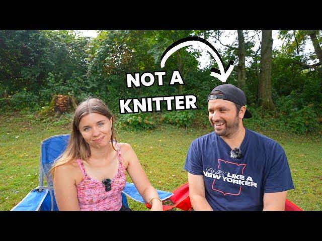 Testing My Husband's Knitting Knowledge - Kent answers your yarny trivia questions