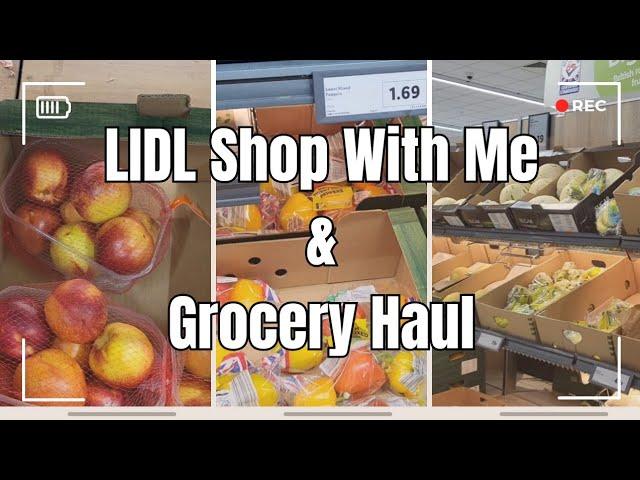 Lidl Haul | Grocery Haul | Shop With Me | UK Lidl | Family of 5