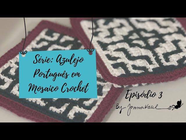 #tutorial Continuação do Azulejo 1 #mosaicocrochetbyjoanakalil