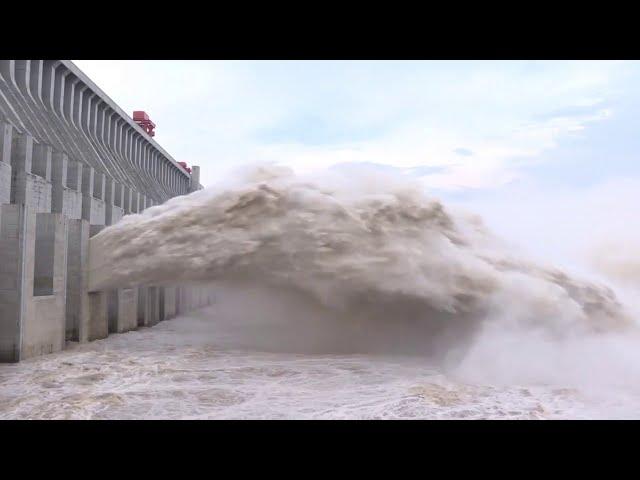 三峡ダムに今年５回目の増水ピーク、過去最大の水量