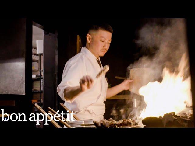 14 Seats, 16 Courses, 1 Chef: A Day With The Yakitori Master at Kono | On The Line | Bon Appétit