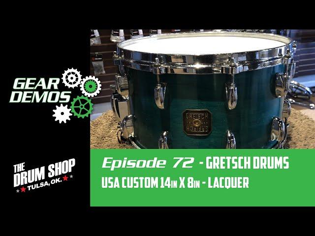 Gear Demos The Drum Shop Gretsch USA Custom Snare Drum