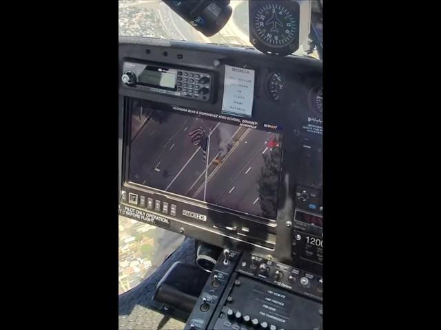 Pilot pov for the #laprotests saturday #iceprotest #losangeles #downtowla #protest #aviation #pilot