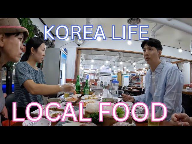 Korea Local Food and Alien Card