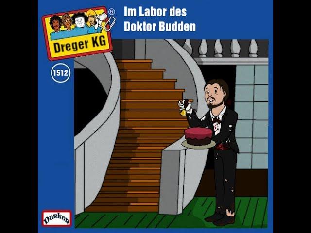 Dreger KG #1512  Im Labor des Doktor Budden  Detektiv Hörspiel TKKG Parodie