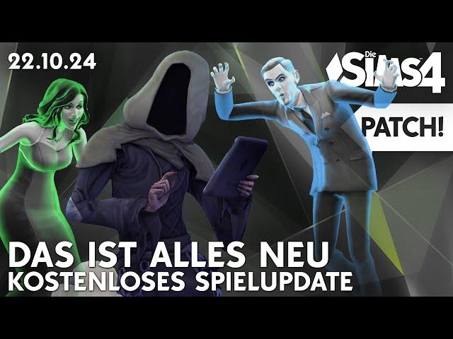 Kostenloses Spielupdate   Das ist alles NEU mit dem Die Sims 4 Patch 22.10.24