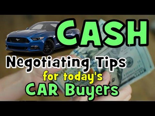 8 CASH Car Buying Tips (BUY Cars the easy way!) The Homework Guy