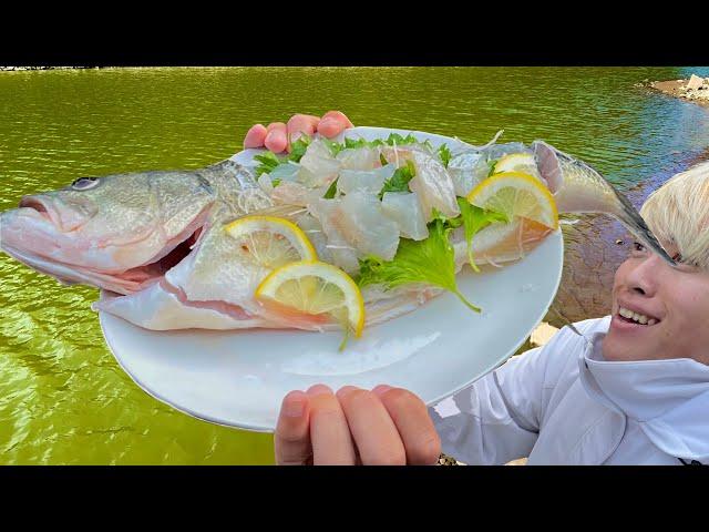 Sashimi Eating Bass From Dirty Pond