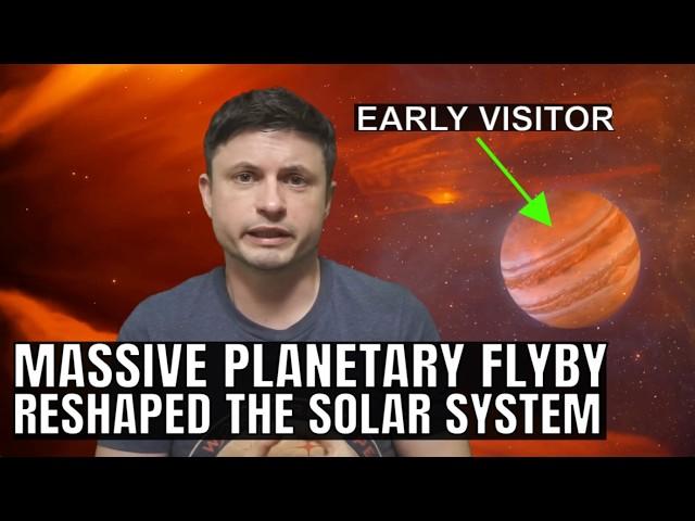 Massive Planet Disturbed the Solar System Long Time Ago