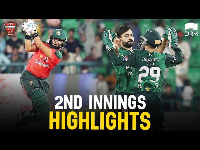 2nd Innings Highlights | Pakistan vs Bangladesh | 2nd T20I, 2025 | PCB | M3P1K