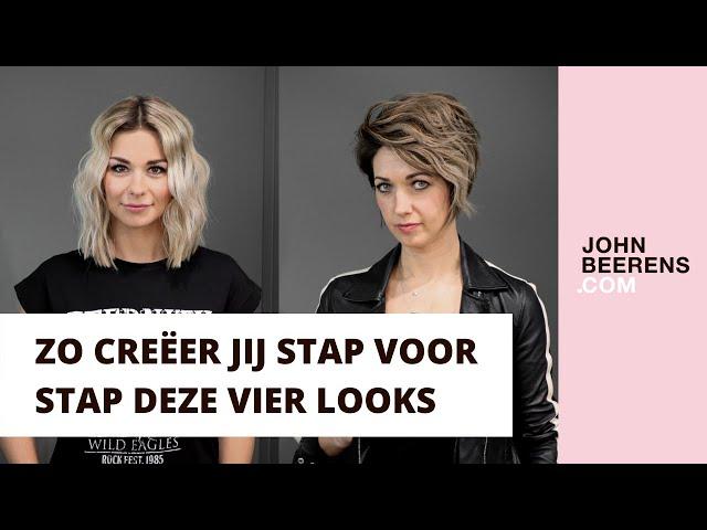 DE ZOMER HAARTRENDS VAN 2021! Zo creëer jij stap voor stap deze vier looks