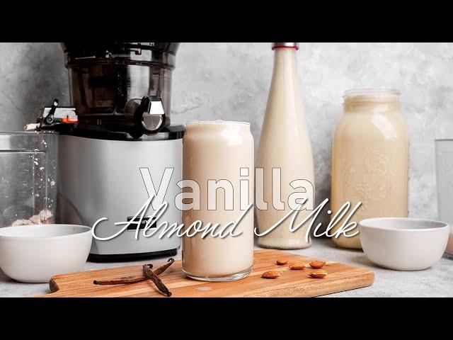  Homemade Almond Milk | AUTO10 Hands-Free Slow Juicer @theallnaturalvegan