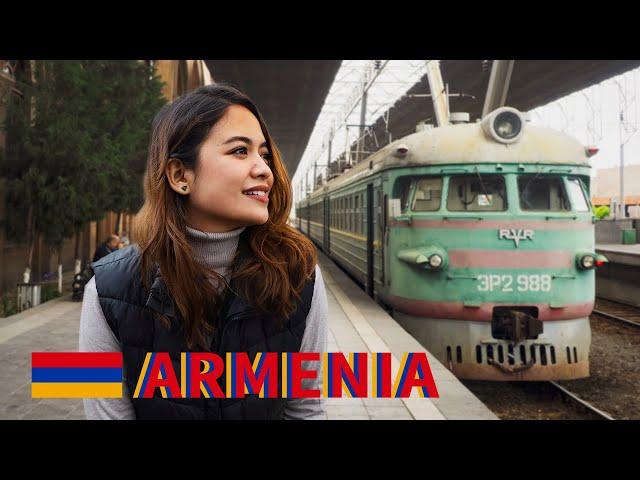 10 hours on an overnight sleeper train to Yerevan, Armenia 