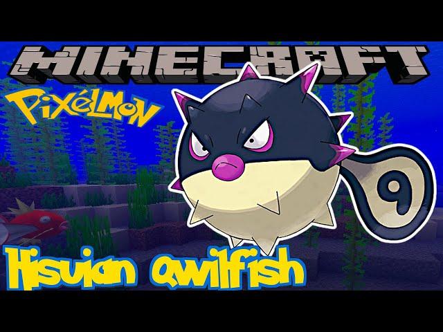 HOW TO EVOLVE HISUIAN QWILFISH (UPDATED) IN PIXELMON REFORGED - MINECRAFT GUIDE - VERSION 9.2.10