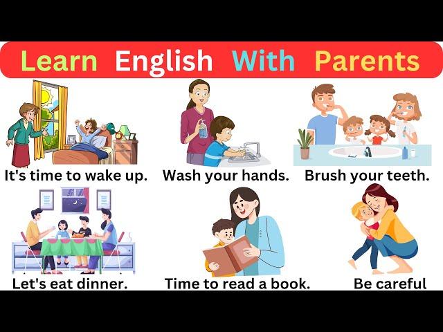 How to Speak English with Kids | Simple English Phrases for Daily Life | Spoken English at Home