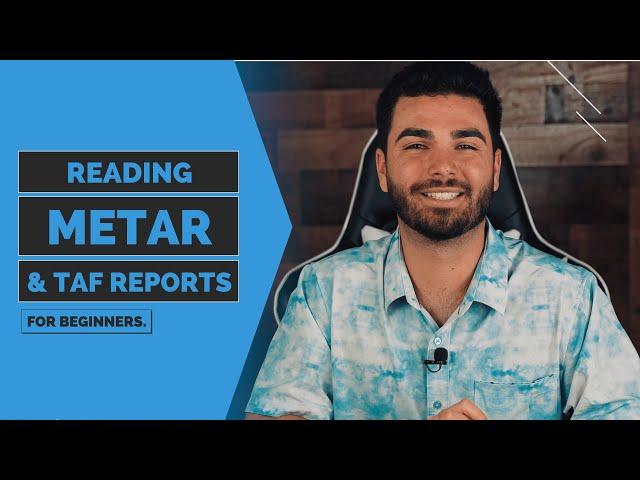 FAA Part 107 Study Guide [Understanding METAR & TAF Reports]