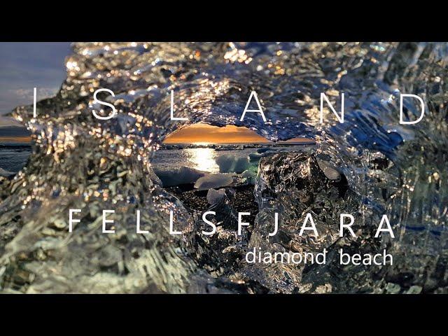 Diamond beach - Fellsfjara - ISLANDA novembre 2023 - Silvia Ferroni