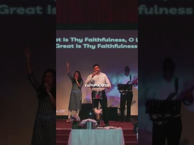 Great Is Thy Faithfulness!  #shorts #faith #love #worship #jesus #foryou #inspiration #god