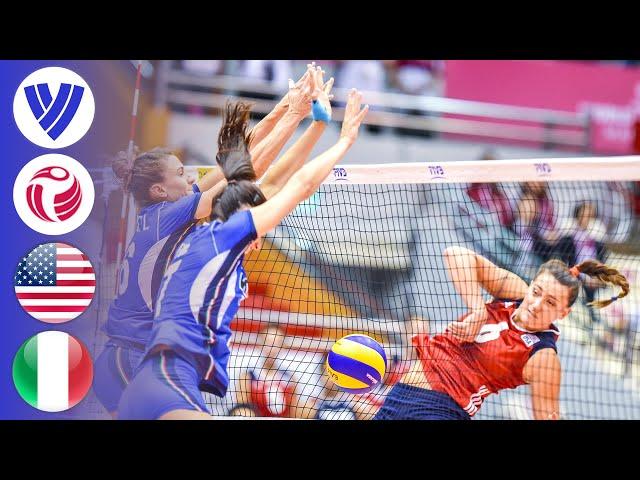 USA vs. Italy - Full Match | Women's Volleyball World Grand Prix 2017