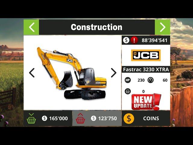 Farming simulator 18 | Big update !! add new  JCB machine | gaming onus. #fs18 #fs22 #fs16