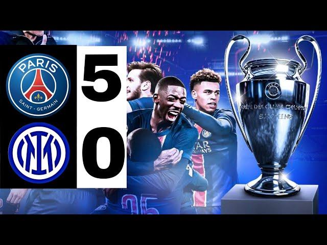  PSG 5-0 INTTER | PSG vs Inter EXTENDED HIGHLIGHTS | UEFA Champions League Final 2025