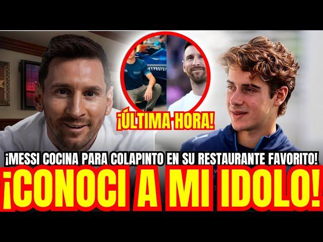 "ASADO EN MIAMI" ¡COLAPINTO y MESSI se CONOCEN en UN ASADO LEGENDARIO en LA MANSIÓN de LEO EN MIAMI!