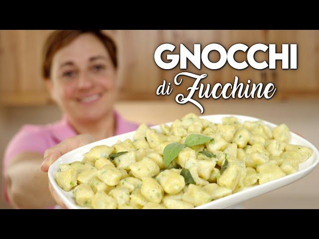 ZUCCHINI GNOCCHI Easy Recipe - Homemade by Benedetta