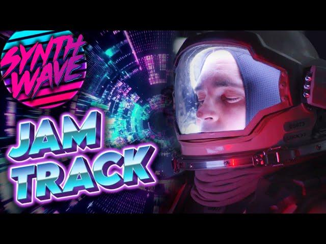 Synthwave Jam Track D minor 115bpm