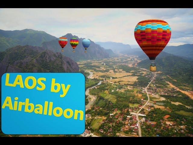 Hot Airballoon over LAOS