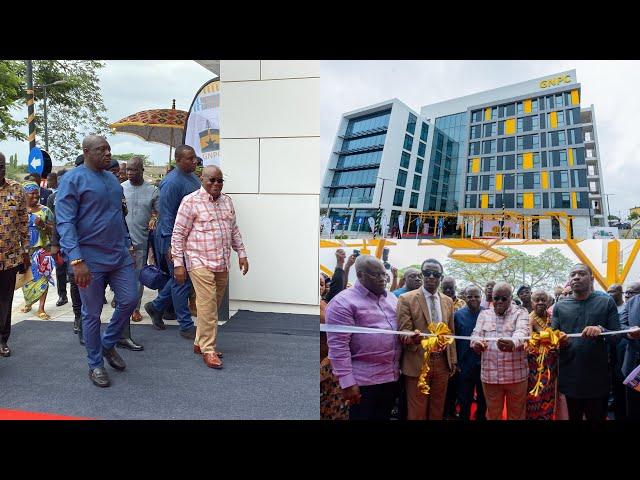 See How Nana Addo Commissioned Ghana’s $25M GNPC New Headquarters In Takoradi