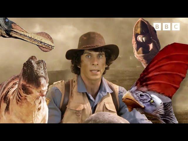 Wildest Creatures of History! | DINOSAUR MARATHON | Andy's Amazing Adventures