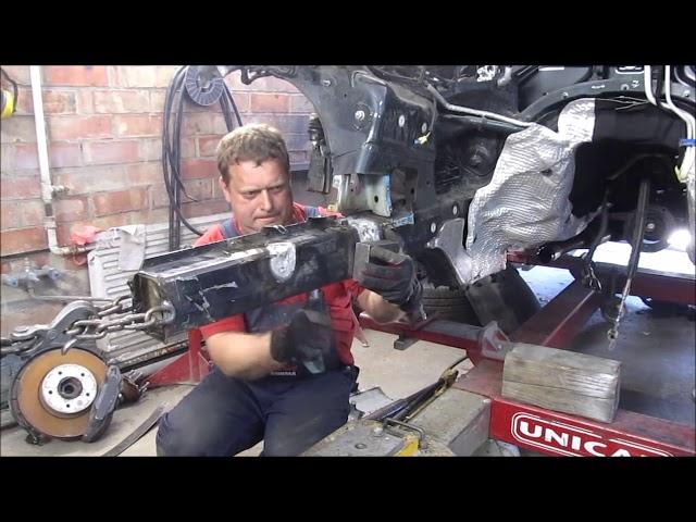 VW Touareg. Body repair. Ремонт кузова.