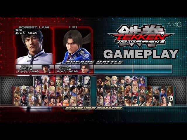 Tekken Tag 2 | Episode 1 | Lei Wulong & Forest Law | PS3 Gameplay | AMG | No Commentary