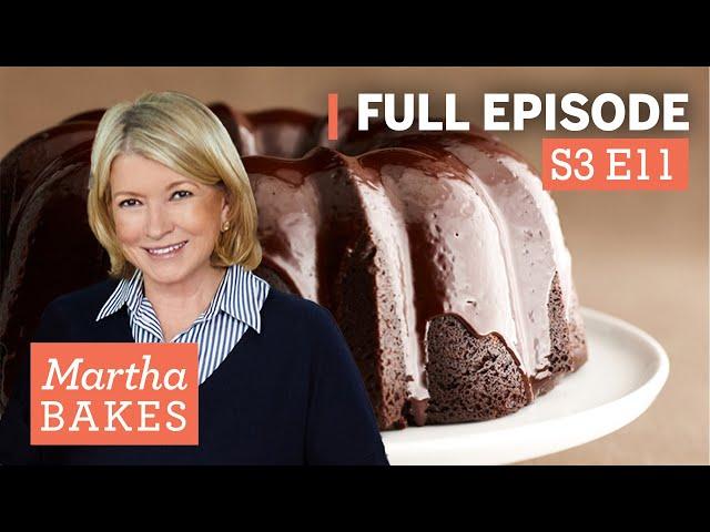 Martha Stewart Makes 4 Bundt Cakes | Martha Bakes S3E11 "Bundt Cakes"