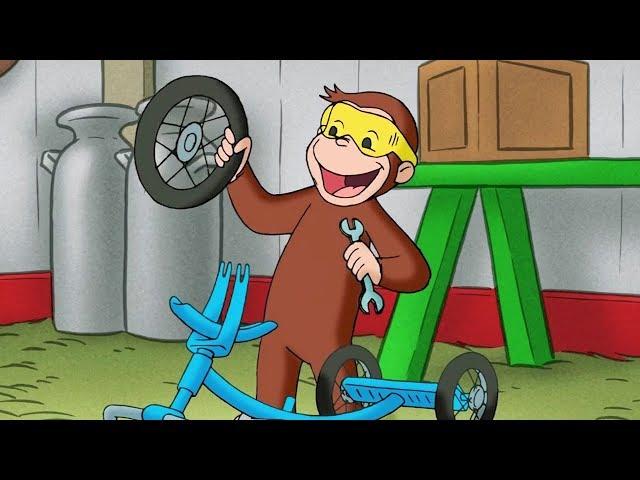 Curious George | Downhill Racer | Full Episode | HD | Cartoons For Children