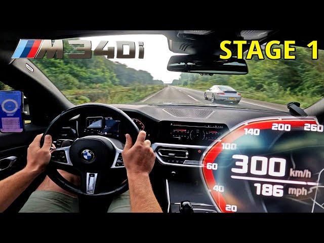 300KM/H with 430HP BMW M340i & M-PERFORMANCE EXHAUST SOUND