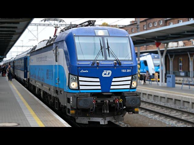 ČD Vectron 193.291 ● R 886 SLOVÁCKÝ EXPRES ● Olomouc hlavní nádraží