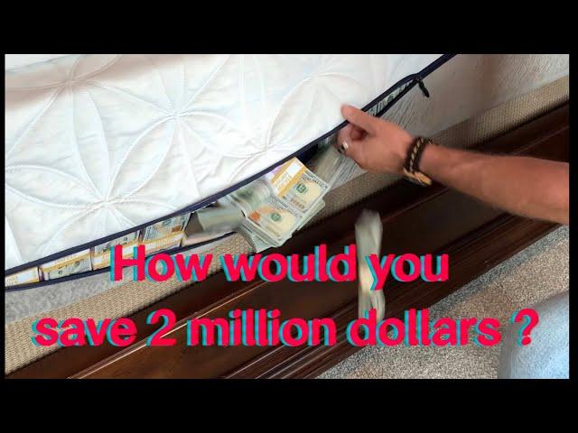 How would you save 2 million dollars? Would you spend 4 million on trailers ?