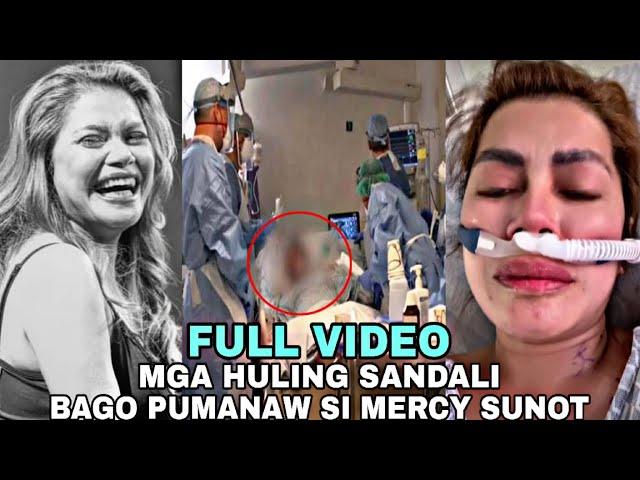 MERCY SUNOT MGA HULlNG SANDALl BAGO PUMANAW | MERCY SUNOT AEGIS BAND  LUNG CANCER | RlP