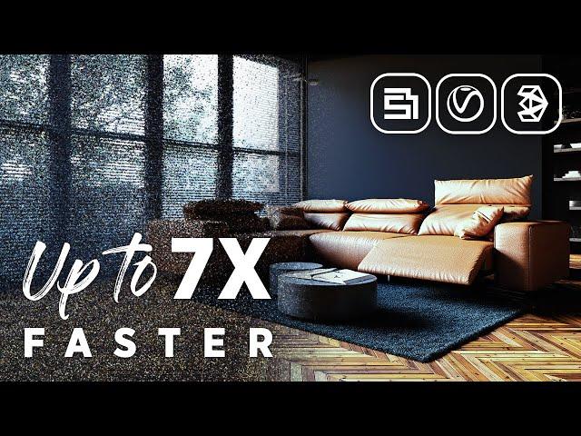 V-RAY NEXT  Adaptive Dome  l Auto Exposure & White Balance + Denoiser in 3Ds Max 2020