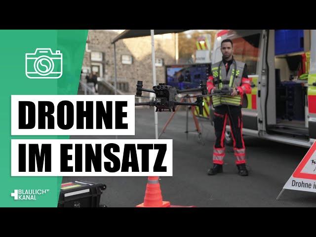 DJI M30 T - So benutzen wir beim DRK unsere Drohne zusammen mit dem ELW