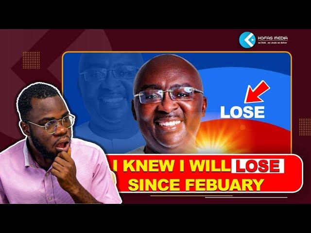 Bawumia knew since February that he was going to lose the elections