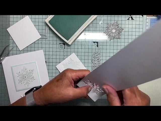 Easy Letterpress technique using dies