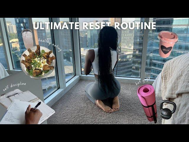 MY RESET ROUTINE FOR SUCCESS!  getting my life together, grocery haul, self discipline ‍️