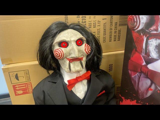 First Look at the New Saw Billy Puppet From Trick or Treat Studios.