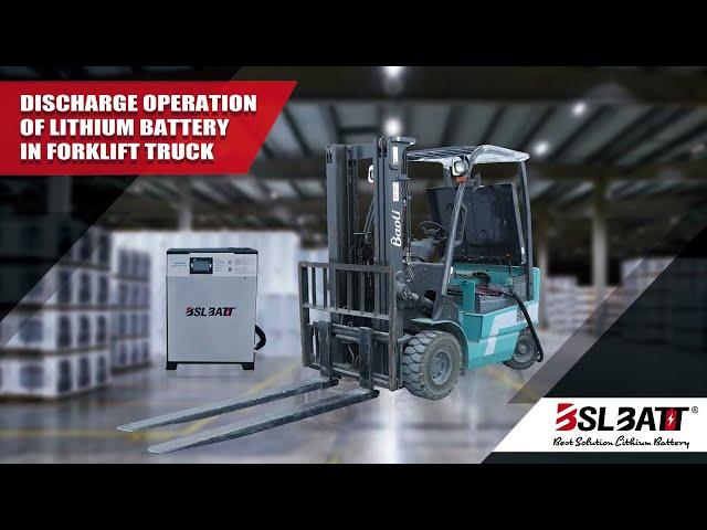 BSLBATT 48V200Ah Lithium Battery: How To Discharge Forklift Battery?